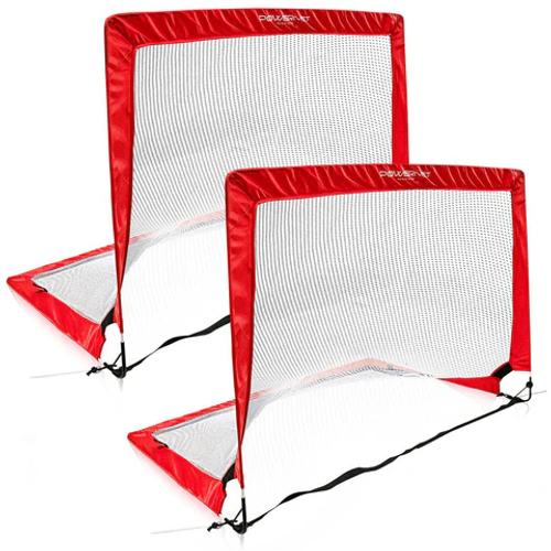Vist Large View of Product Image Which is Powernet 4' x 3' Portable Pop Up Goals (Pair) #S004
