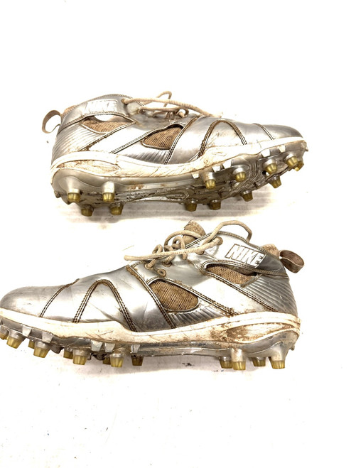 Used Nike LAX Cleats Mens Grey Senior 12 11860-S000286930
