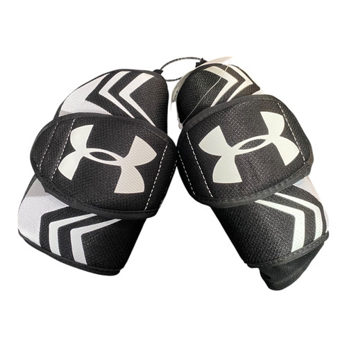 Vist Large View of Product Image Which is Used Under Armour Lacrosse Arm Pads/Guards Black LG