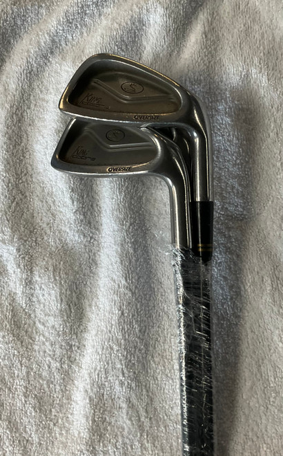 Vist Large View of Product Image Which is Used Cobra KING COBRA OVERSIZE Mens Iron Set RH 5I-7I Graphite/Senior Flex