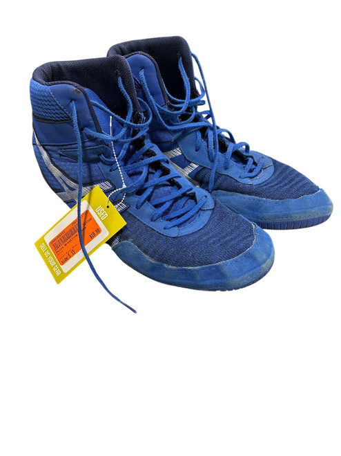 Used Asics Wrestling Shoes Royal Blue Senior 15 11721-S000269331