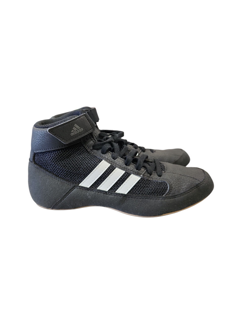 Vist Large View of Product Image Which is Black adidas wrestling shoes 3.5