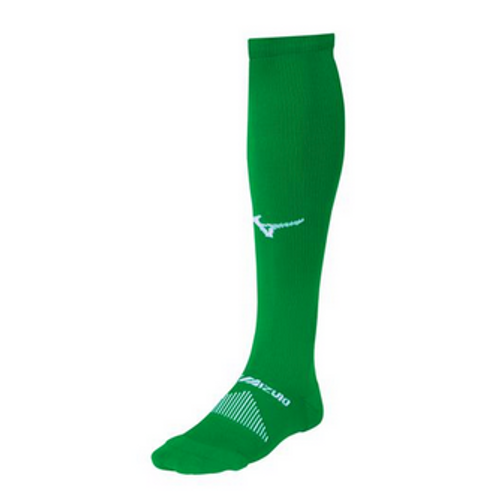 Vist Large View of Product Image Which is New MIZUNO PERFORMANCE XL GREEN SOCK 11771-MIZ370230-4L4L-XL