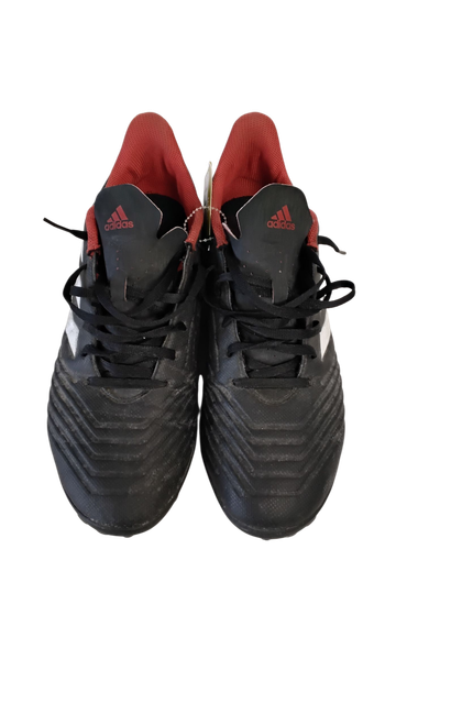 Vist Large View of Product Image Which is Used Adidas Soccer Turf Shoes Black Senior 10.5