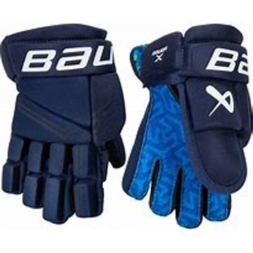 New BAUER S24 X GLOVE 13 INCH NAVY