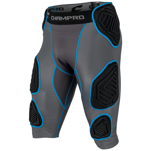 Vist Large View of Product Image Which is Champro Bull Rush Youth 7-Pad Girdle #FPGU17Y