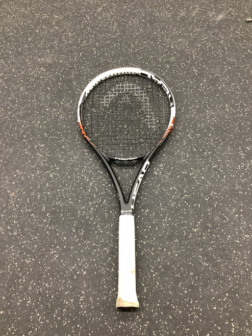 Vist Large View of Product Image Which is Used Head HEAT IG Adult Tennis Racquet White 4 1/4"