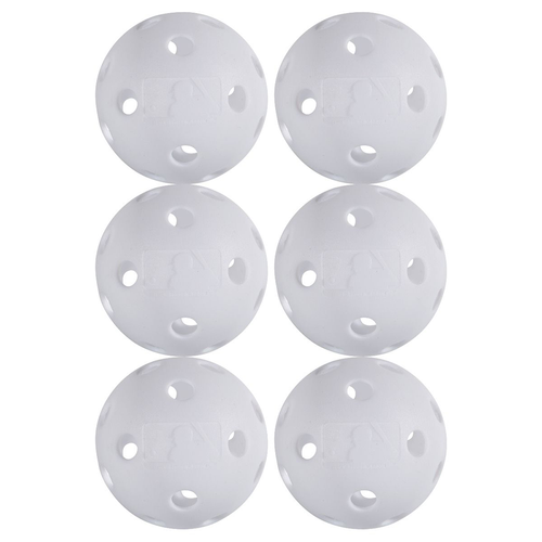 Vist Large View of Product Image Which is New Franklin MLB Indestruct-A-Ball 9" Practice Baseballs- White 6 Pack