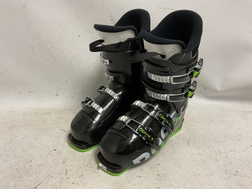 Vist Large View of Product Image Which is Used Rossignol COMP J Boys DH Ski Boot Black 255 MP - M07.5 - W08.5 11855-S000180971