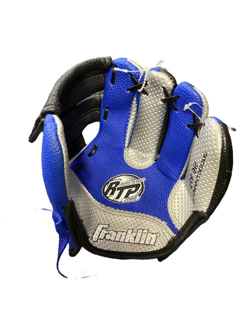 Vist Large View of Product Image Which is Used Franklin RTP 9N Baseball/Softball Glove Right Hand Throw Royal Blue 9" 11798-S000033171