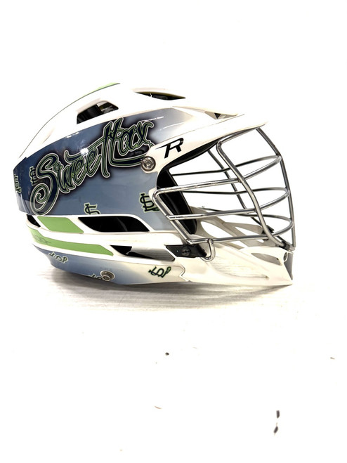 Used Cascade CASCADE R Lacrosse Helmet White One Size 11860-S000287035