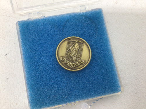 Vist Large View of Product Image Which is Used 1996 U.S. OPEN OAKLAND HILLS BALL MARKER Golf Accessory