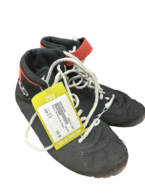 Vist Large View of Product Image Which is Used Wrestling Shoes Black Senior 9 11906-S000168162