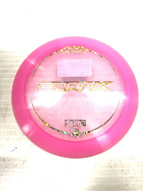 Vist Large View of Product Image Which is Used Discraft CRANK Disc Golf Driver Pink 156g