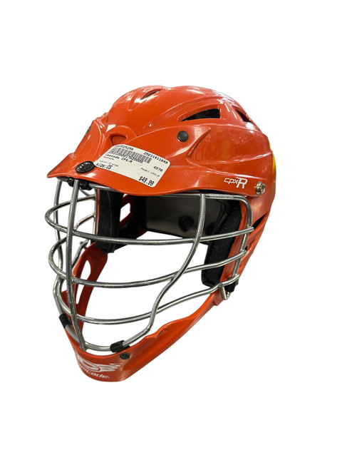 Used Cascade CPX-R Lacrosse Helmet Orange One Size 11849-S000025298