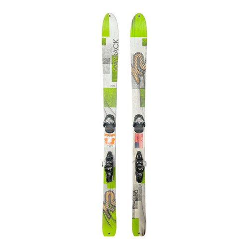 Used K2 WAYBACK Mens DH Ski/Binding White 170 cm 11820-S000038172