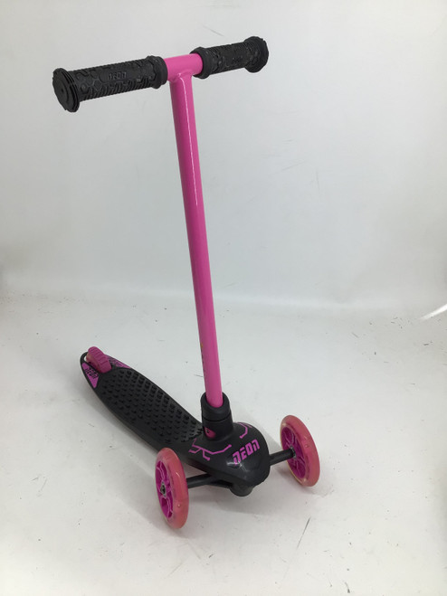 Vist Large View of Product Image Which is Used YVOLUTION NEON 3 WHEEL SCOOTER Scooter Pink