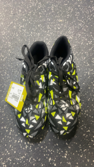 Vist Large View of Product Image Which is Used Soccer Indoor Shoes Black Junior 04