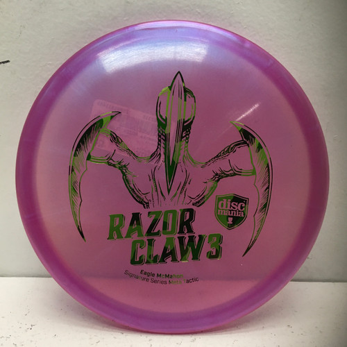 Used Discmania RAZOR CLAW 3 Disc Golf Mid Range Purple 173g 11443-S000192310
