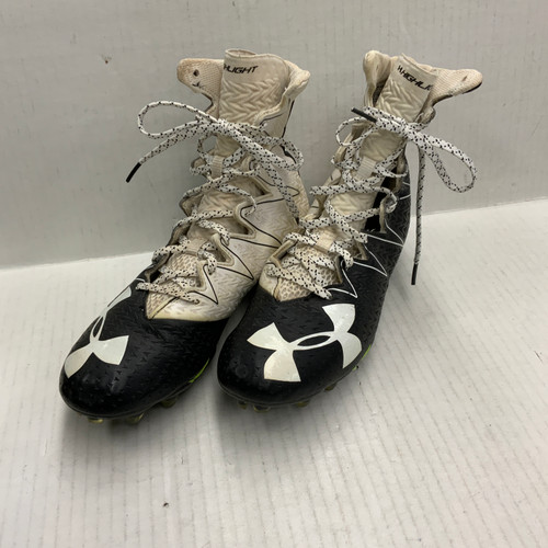 Vist Large View of Product Image Which is Used Under Armour Adult FB Cleats Black Senior 9