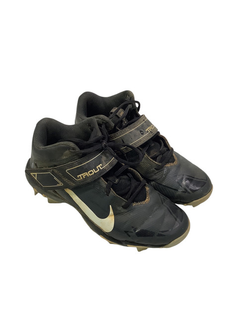 Vist Large View of Product Image Which is Used Nike TROUT  BB CLEATS BB/SB Cleats Black Youth 06.0 11347-S000242358