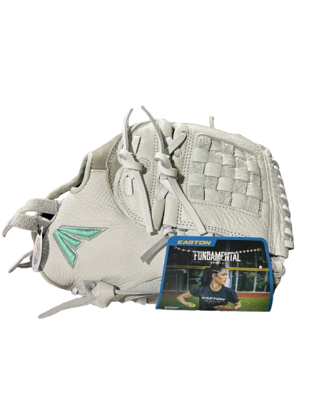 Vist Large View of Product Image Which is New Easton FUNDAMENTAL FASTPITCH 12 RH Throw Fastpitch Gloves None 12"