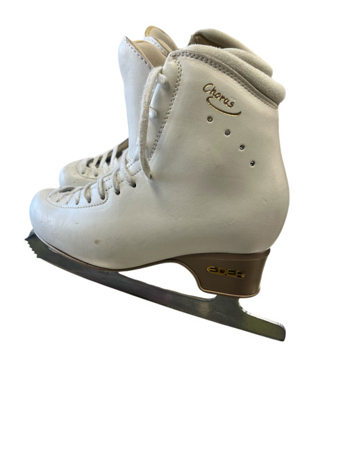 Vist Large View of Product Image Which is Used EDEA WOMENS FIGURE SKATES WomensFigure Skate White Senior 8