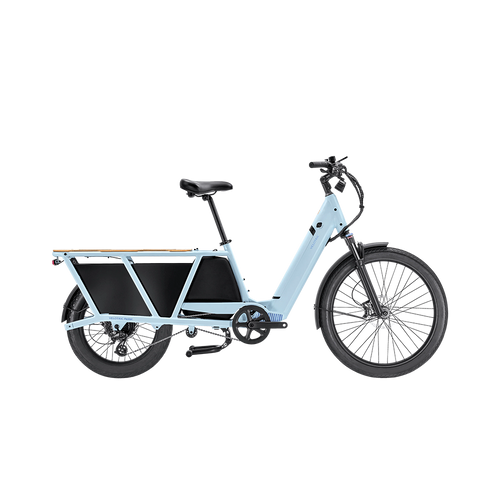 Vist Large View of Product Image Which is New Velotric Packer 1 Electric Step-Through Bicycle- Sky Blue