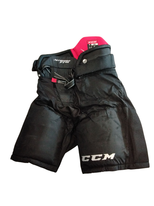 Vist Large View of Product Image Which is Used CCM JETSPEED FT485 Junior Pant Black SM