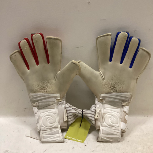 Used WEST COAST PHANTOM GOALIE GLOVES SZ 9 Soccer Goalie Gloves White/Royal/Red 9 11725-S000482477
