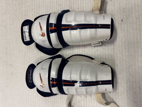 Used Nike V7 Junior Shin Guards White 9" 11860-S000287261