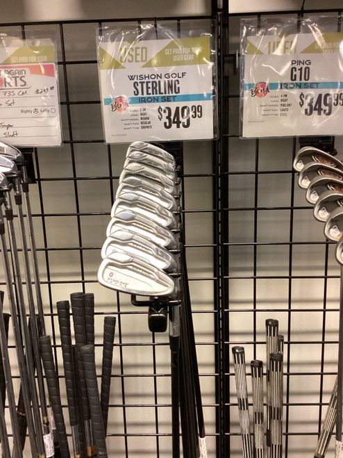 Vist Large View of Product Image Which is Used WISHON STERLING IRONS Mens Iron Set RH 5I-SW