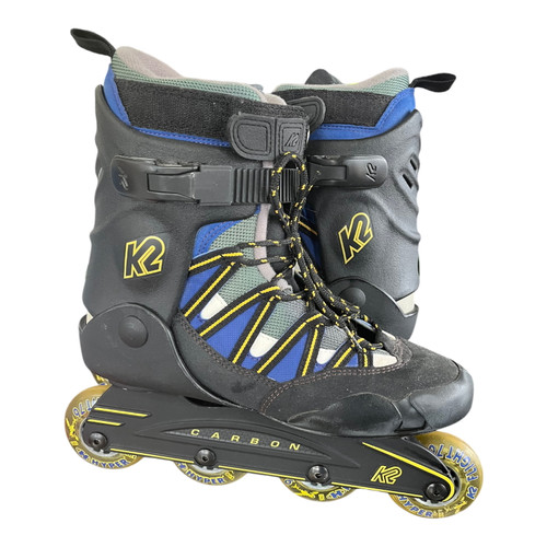 Vist Large View of Product Image Which is Used K2 FLIGHT 76 Senior Rec Fitness Skates Black Senior 9.5