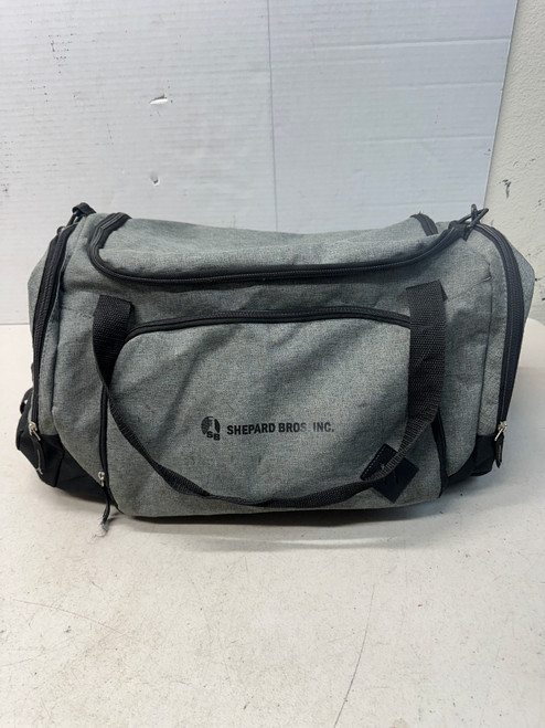 Used Soccer Player Duffel Bag Black And Grey 11835-S000192109