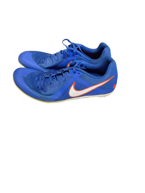 Vist Large View of Product Image Which is Used Nike Track & Field Cleats Adult Royal Blue Senior 9.5