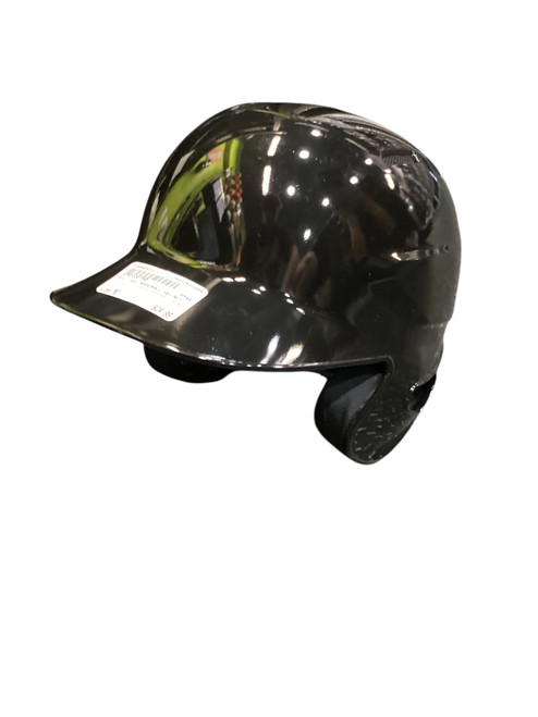 Vist Large View of Product Image Which is Used Rawlings BASEBALL HELMET Batting Helmet No Mask Black MD