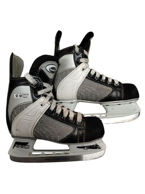 Vist Large View of Product Image Which is Used CCM POWERLINE 550 Youth Hockey Skate Youth 12.0