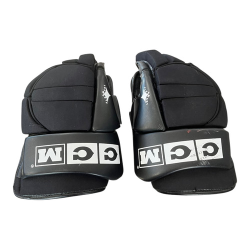 Vist Large View of Product Image Which is Used CCM 120 Senior Gloves Black 14" 11820-S000038266