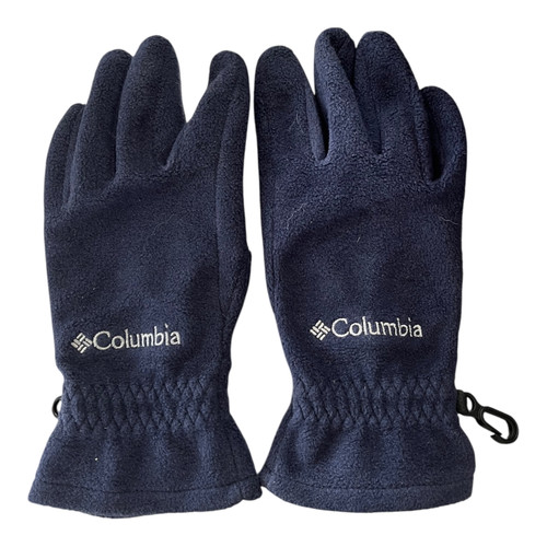 Vist Large View of Product Image Which is Used Columbia Outerwear Womens Gloves Navy Blue SM