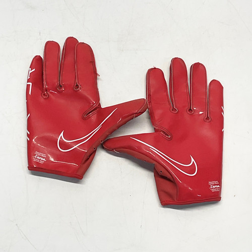 Used Nike VAPOR JET 7.0 FB Gloves Red LG 11805-S000056298