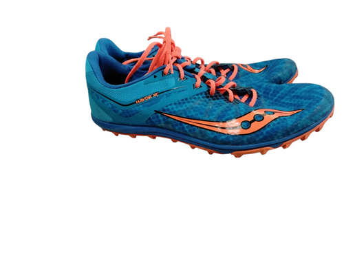Vist Large View of Product Image Which is Used Saucony Havoc XC Track & Field Cleats Adult Royal Blue Senior 11