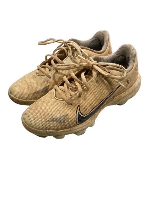 Vist Large View of Product Image Which is Used Nike TROUT CLEATS BB/SB Cleats White Junior 05.5
