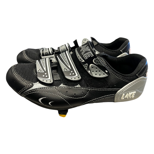 Used Lake 7.5 Adult Cycling Shoes Black 11730-S000063420