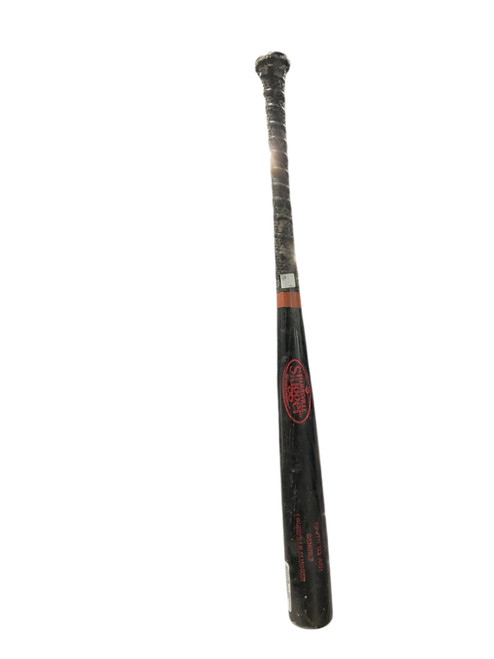 Vist Large View of Product Image Which is Used Louisville Slugger GENUINED RED BB/SB Wood Bat 28"