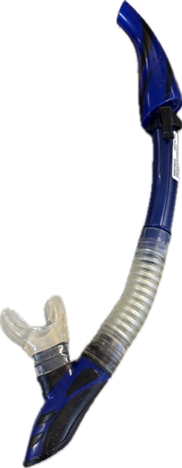 Used US Divers Underwater Snorkel Navy Blue