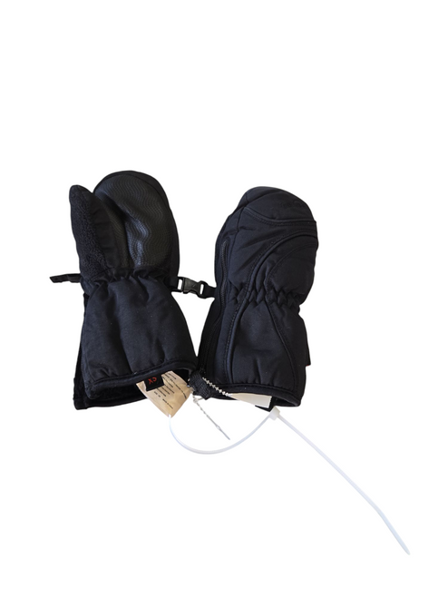 Vist Large View of Product Image Which is Used Head Outerwear Boys Gloves Black XS