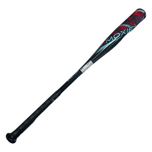 Used Easton Moxie YSB23MOX1201 Baseball USA 2 1/4 Bat Black/Red/Boston Blue 29" -12 11730-S000063423