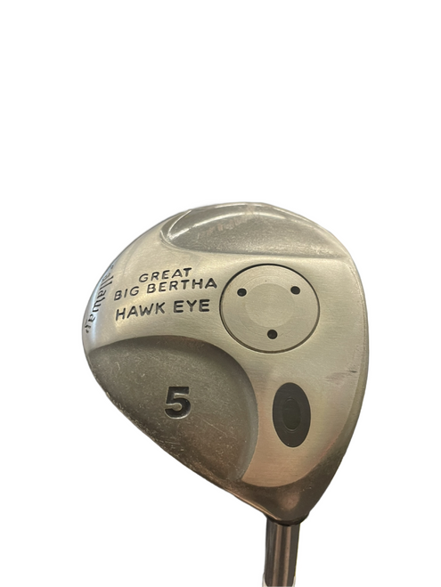 Vist Large View of Product Image Which is Used Callaway GREAT BIG BERTHA HAWKEYE Mens Fairway Wood RH 5 Wood