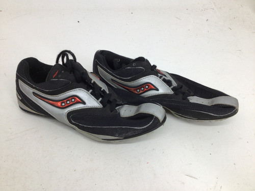 Used Saucony SR 8.5 TRACK CLEATS Track & Field Cleats Adult Black Senior 8.5 11752-S000062074