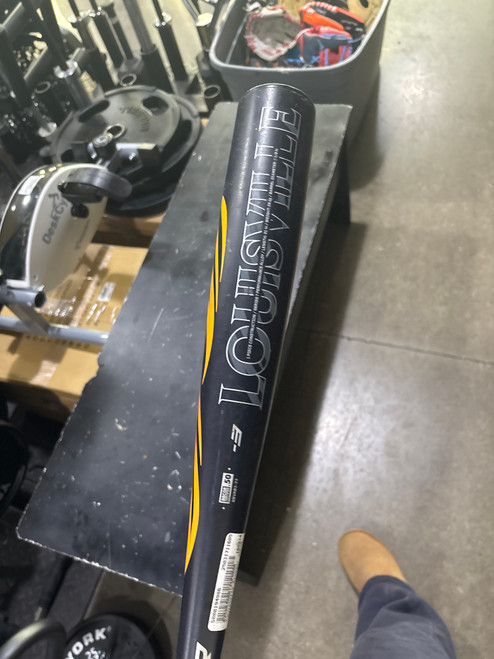 Vist Large View of Product Image Which is Used Louisville Slugger VAPOR BB/SB High School -3 Bat 31"